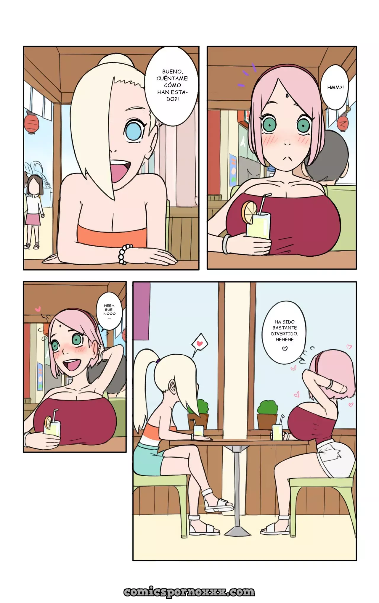 Hot Days in Konoha 2 (First Remake) (Naruto)