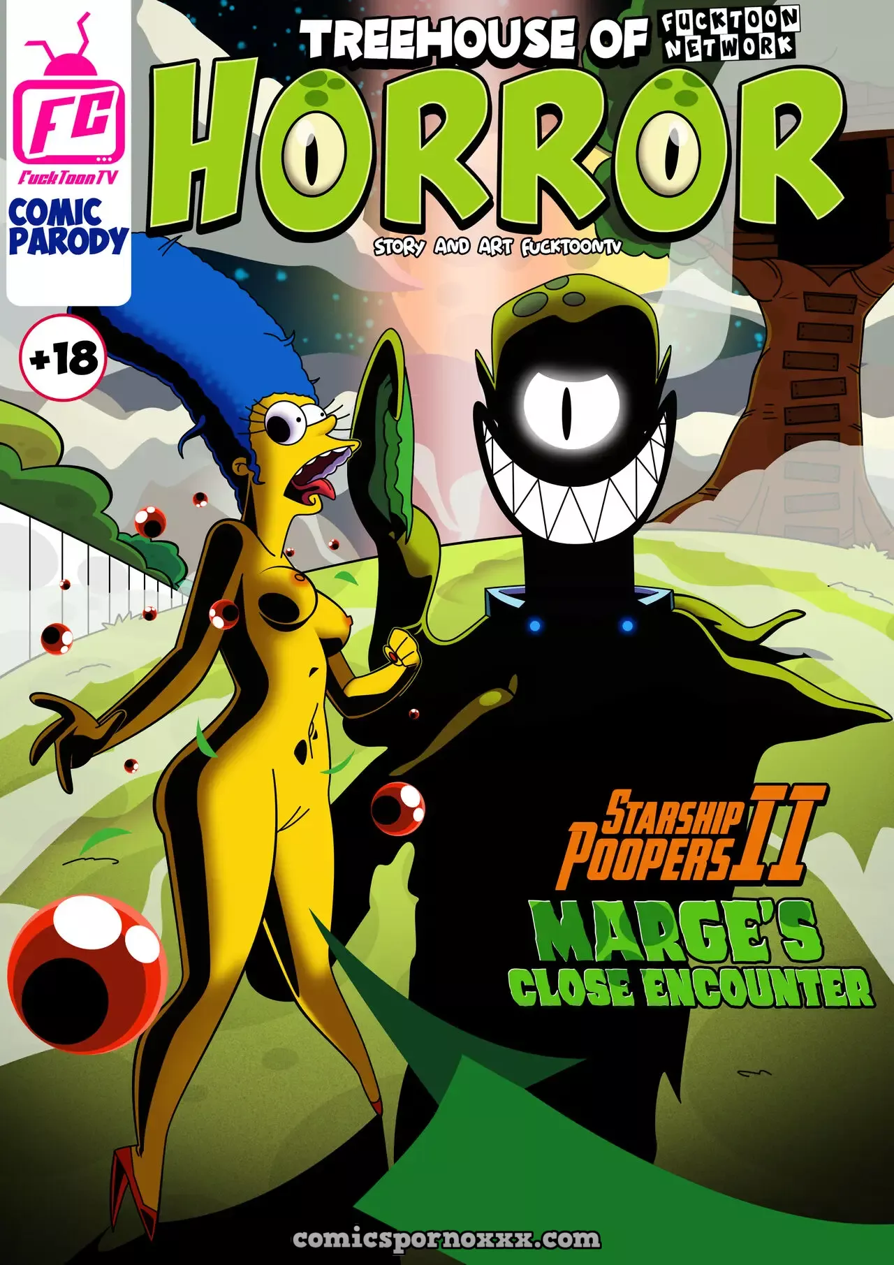 Simpsons XXX - Encuentro cercano de Marge
