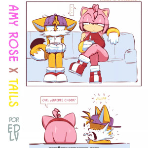 Tails x Amy (Sonic the Hedgehog)